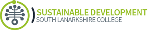 Sustainable Development South Lanarkshire College Logo